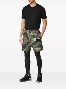 pleinsport Plein Sport Shorts met camouflageprint - Zwart