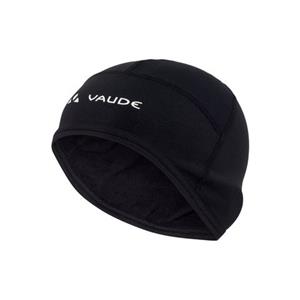 VAUDE Unisex-Helm-Unterziehmütze "Bike Warm", black/white, Gr. M