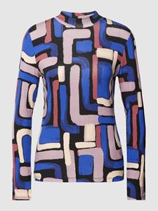 TOM TAILOR Stehkragenshirt, mit Abstract-Design