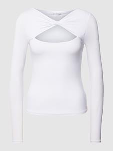 Guess Shirt met lange mouwen en cut-out, model 'MENA'