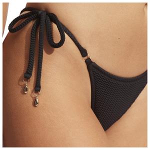 Seafolly  Women's Sea Dive Tie Side Rio Pants - Bikinibroekje, zwart