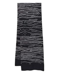 OPUS Strickschal Azebri scarf black