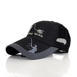 MUQZI Sportaccessoire Mode Vissershoed Mesh Terug Katoen Zonbescherming wit