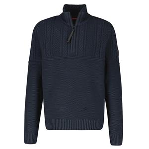 LERROS Strickpullover "LERROS Stricktroyer, Strickmuster-Mix"