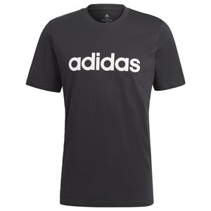 Adidas T-shirt Essential Linear Logo - Zwart/Wit