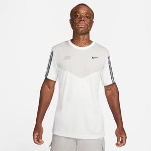 Nike T-shirt NSW Repeat - Wit/Zwart