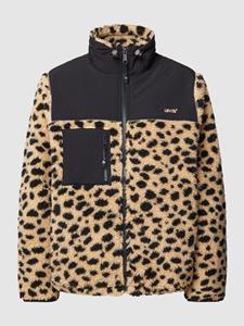 Levi's Sherpa jacket met dierenprint, model 'BIG FOOT'