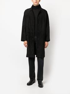 salvatoresantoro Salvatore Santoro Suède jas - Zwart