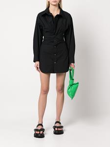 alexanderwang Alexander Wang Blousejurk met gekruiste voorkant - Zwart