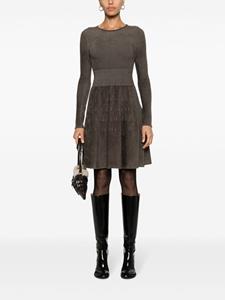 Antonino Valenti Mini-jurk met elastische taille - Bruin