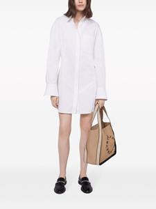 Stella McCartney poplin shirt minidress - Wit