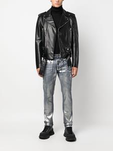 philippplein Philipp Plein Metallic jeans - Blauw