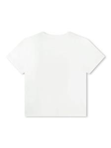 givenchykids Givenchy Kids T-shirt met patroon - Wit