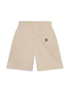 givenchykids Givenchy Kids Trainingsshorts met logoprint - Beige
