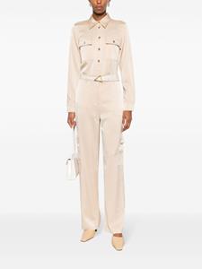 michaelmichaelkors Michael Michael Kors Blouse met satijnen afwerking - Beige