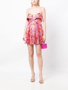 Acler Geplooide jurk - Roze