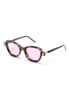 Kuboraum P5 zonnebril met cat-eye montuur - Bruin