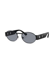 versaceeyewear Versace Eyewear Zonnebril met ovaal montuur - Zwart