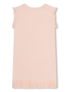 chloékids Chloé Kids Jurk met sterrenprint - Roze