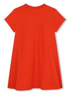kenzokids Kenzo Kids Jurk met logoprint - Rood