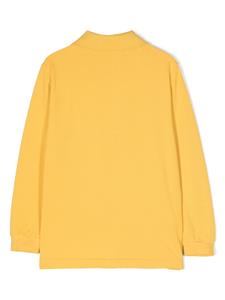 Polotop met lange mouwen - Geel