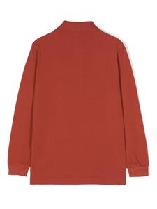 Polotop met lange mouwen - Oranje