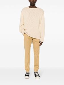 Diesel D-Krooley broek met toelopende pijpen - Beige