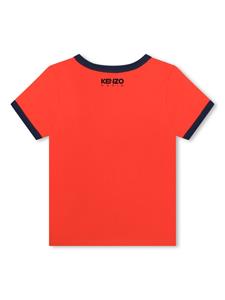 kenzokids Kenzo Kids Katoenen T-shirt - Rood