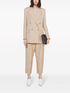 stellamccartney Stella McCartney Geplooide pantalon - Beige