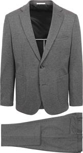 Kostuum Suitable Jersey Suit Antraciet