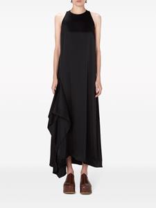 jwanderson JW Anderson Asymmetrische midi-jurk - Zwart