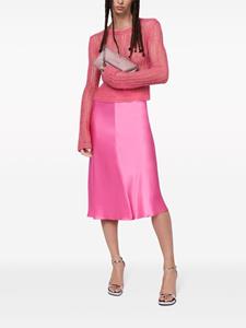 stellamccartney Stella McCartney Satijnen midi-rok - Roze