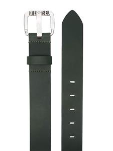 Diesel B-Star II leren riem - Groen