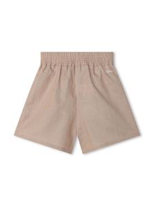 chloékids Chloé Kids Linnen shorts - Beige