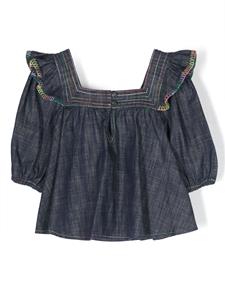 zimmermannkids ZIMMERMANN Kids Spijkerblouse - Blauw