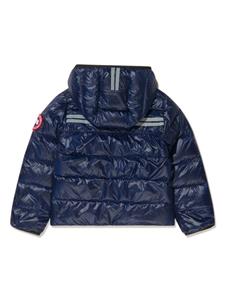 canadagoosekids Canada Goose Kids Gewatteerd jack met logopatch - Blauw