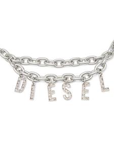 Diesel B-Charm chain-kink belt - Zilver