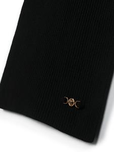 Versace Medusa 1995 ribgebreide sjaal - Zwart