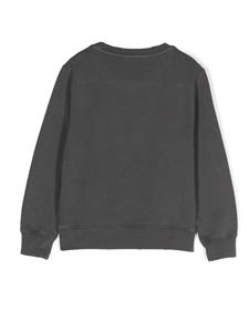 goldengoosekids Golden Goose Kids Sweater verfraaid met kristallen logo - Grijs