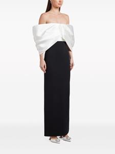 solacelondon Solace London Filippa off-shoulder avondjurk - Zwart