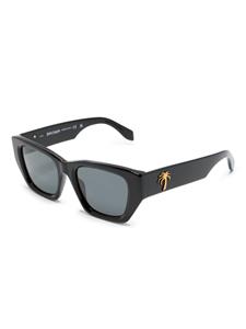 palmangelseyewear Palm Angels Eyewear Hinkley zonnebril met vierkant montuur - Zwart