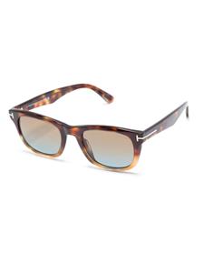 tomfordeyewear TOM FORD Eyewear Bril met wayfarer-montuur - Bruin