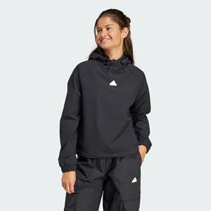 Adidas City Escape Hoodie met Elastisch Koord