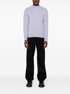Lanvin Broek met wijde pijpen - Zwart