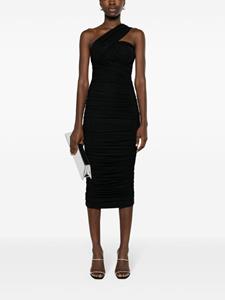chiarabonilapetiterobe CHIARA BONI La Petite Robe Asymmetrische jurk - Zwart