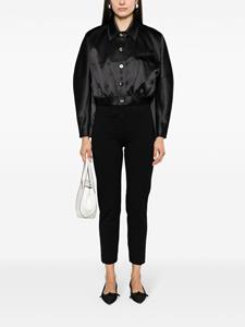 blancavita Blanca Vita Slim-fit chino - Zwart