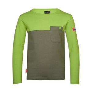 Trollkids - Kid's Bergen Longsleeve - Longsleeve, groen/olijfgroen