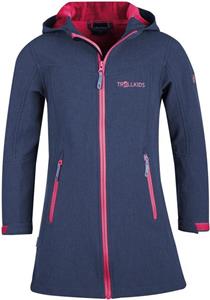 Trollkids - Girl's Stavanger Coat - Lange jas, blauw
