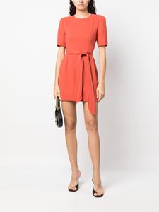 giorgioarmanipre-owned Giorgio Armani Pre-Owned 1980s flared mini-jurk - Oranje