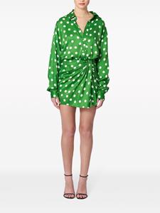carolinaherrera Carolina Herrera Rok met stippen - Groen